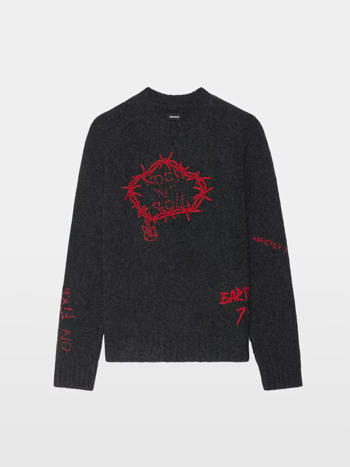 Jordan Merino Wool Sweater by Zadig & Voltaire