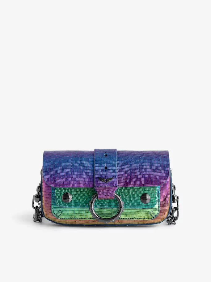 Kate Wallet Embossed Metallic Bag by Zadig & Voltaire