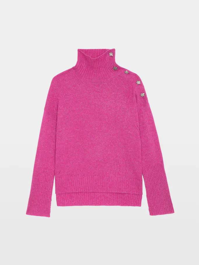 Alma Jewelled Cashmere Sweater by Zadig & Voltaire