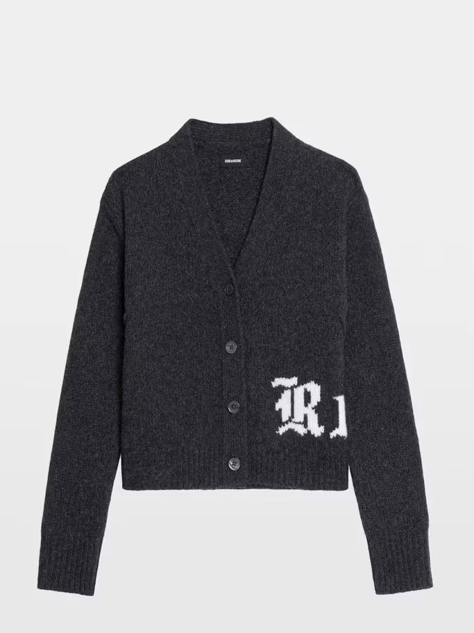 Masy Merino Wool Cardigan by Zadig & Voltaire