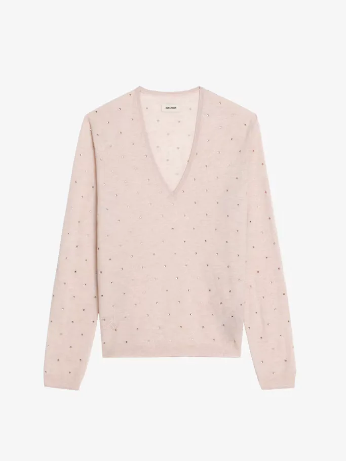 Rivy Embellished Cashmere Sweater by Zadig & Voltaire