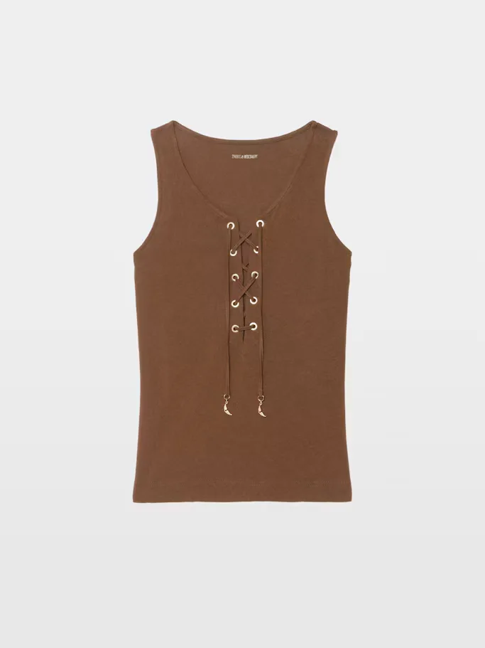Ana Sleeveless Top by Zadig & Voltaire