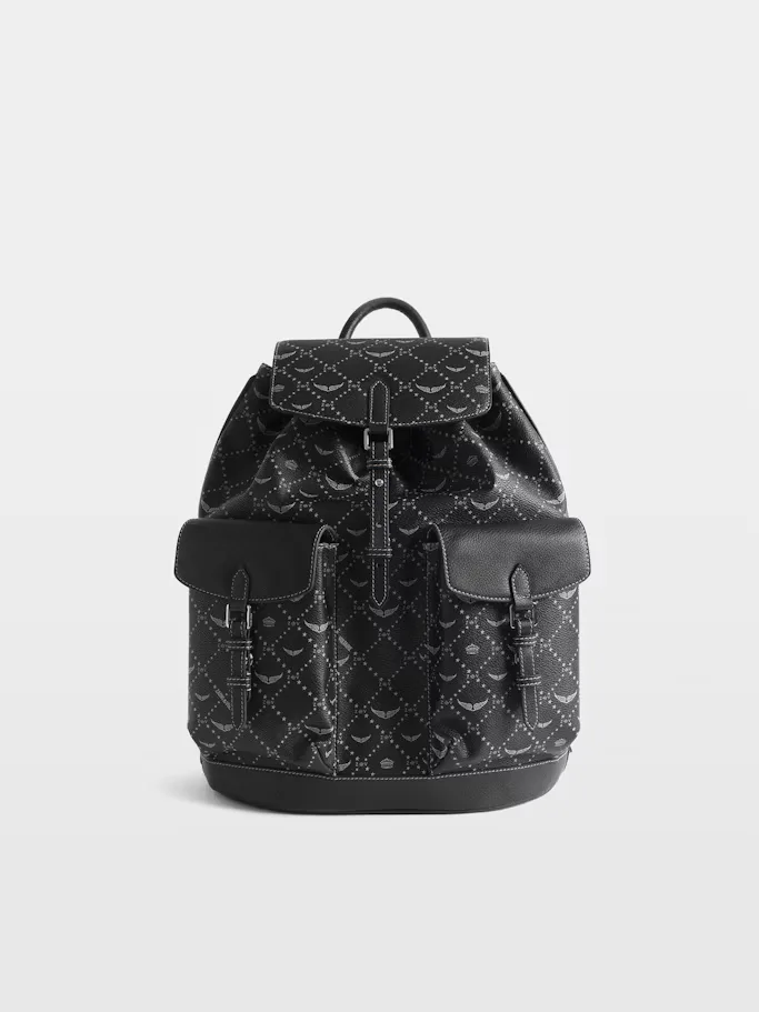 Z Medium Monogram Backpack by Zadig & Voltaire
