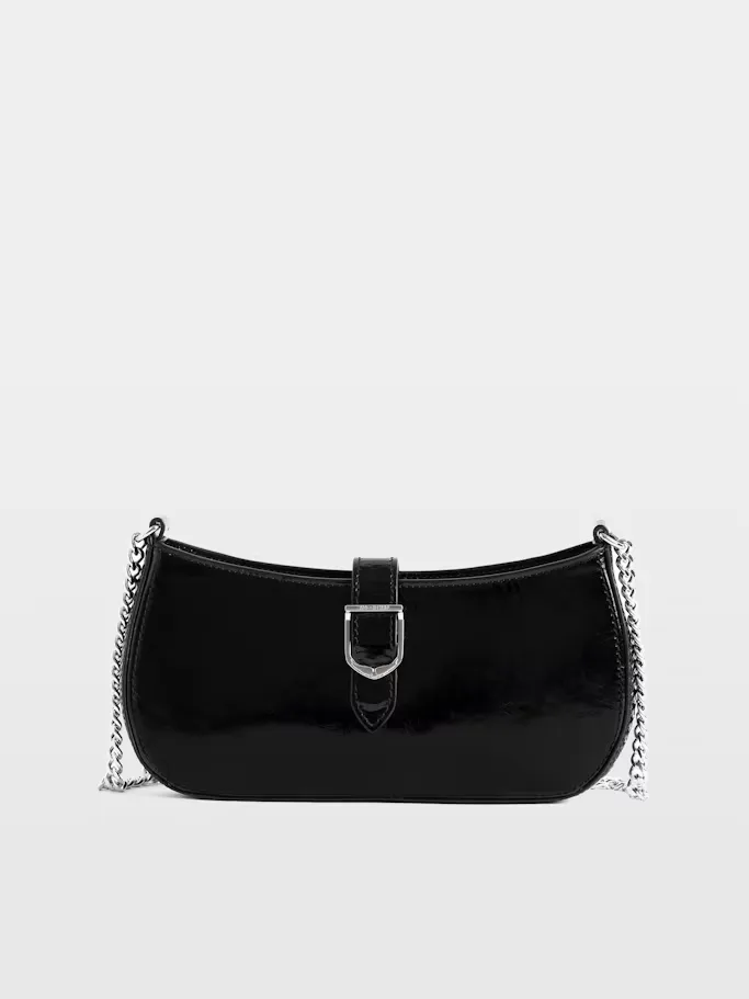 Janis Vintage Patent Bag by Zadig & Voltaire