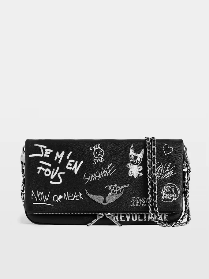 Rock Arty Graffiti Clutch by Zadig & Voltaire