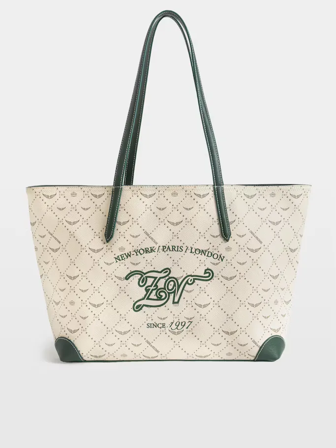 Z Shopper Monogram Tennis Bag by Zadig & Voltaire