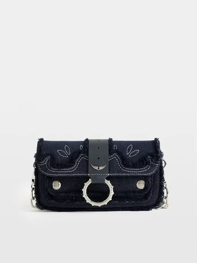 Kate Denim Wallet Bag by Zadig & Voltaire