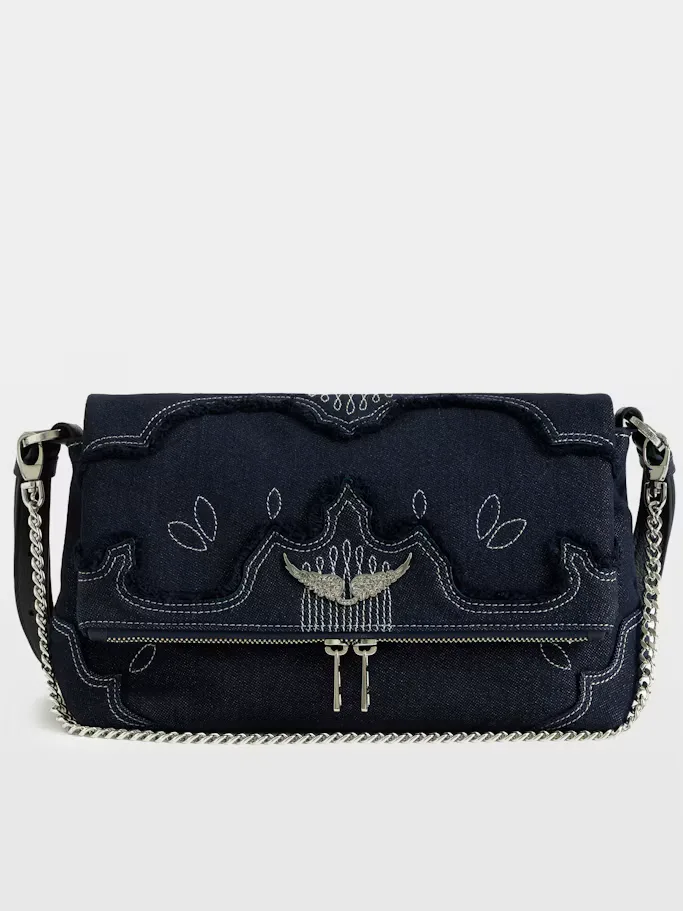 Rocky II Denim Bag by Zadig & Voltaire