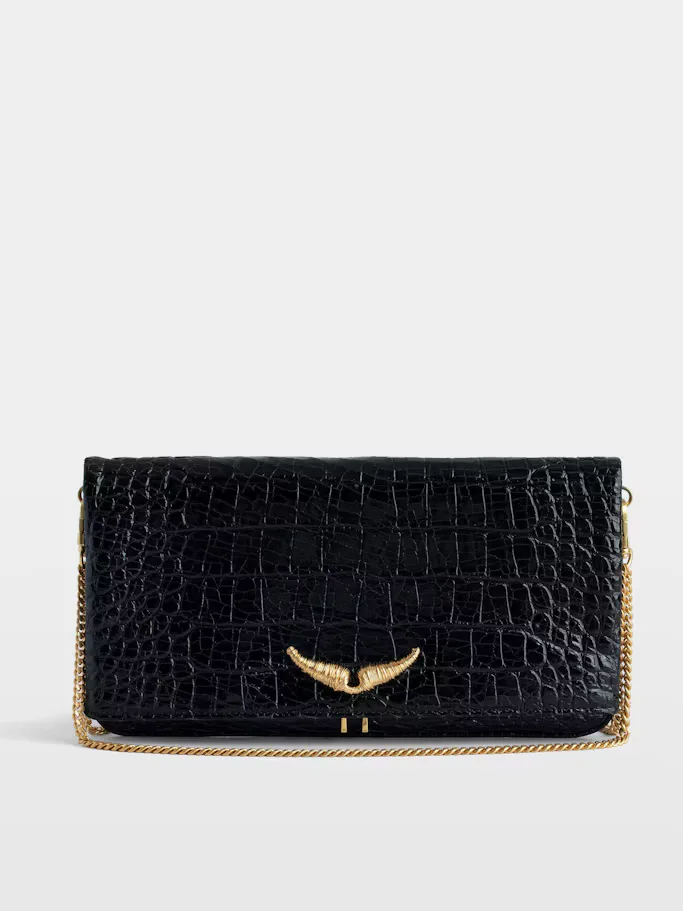 Rock Embossed Clutch by Zadig & Voltaire