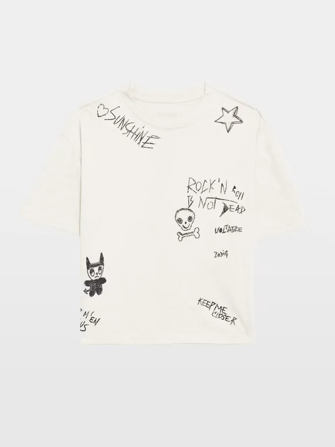 Taida Embellished T-Shirt by Zadig & Voltaire
