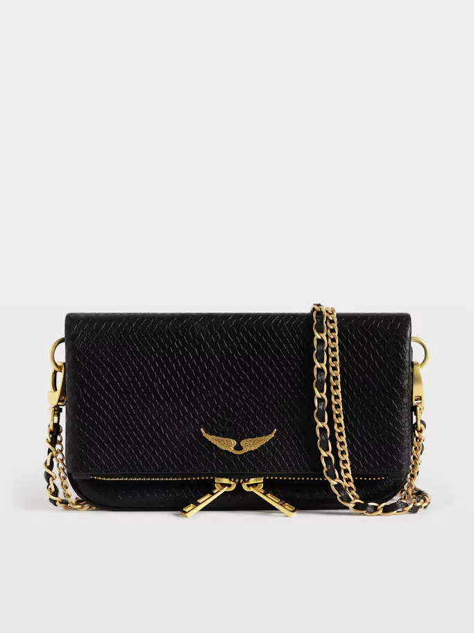 Rock Mini Soft Wild Clutch by Zadig & Voltaire
