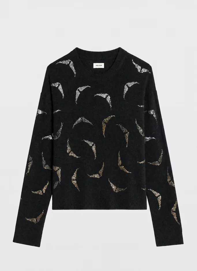 Markuz Diamant Wings Sweater by Zadig & Voltaire