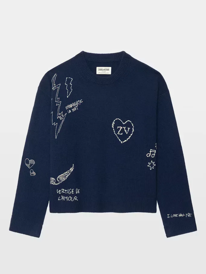 Markuz Cashmere Sweater by Zadig & Voltaire