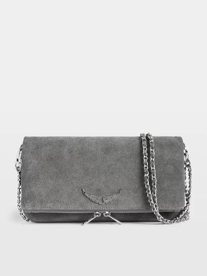 Rock Suede Clutch by Zadig & Voltaire