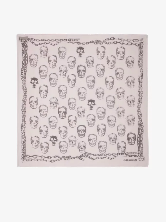 Kerry Scarf Skull 135 by Zadig & Voltaire