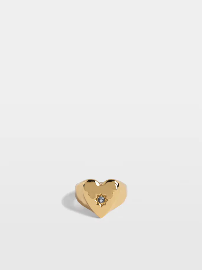 Heartbreaker Strass Ring