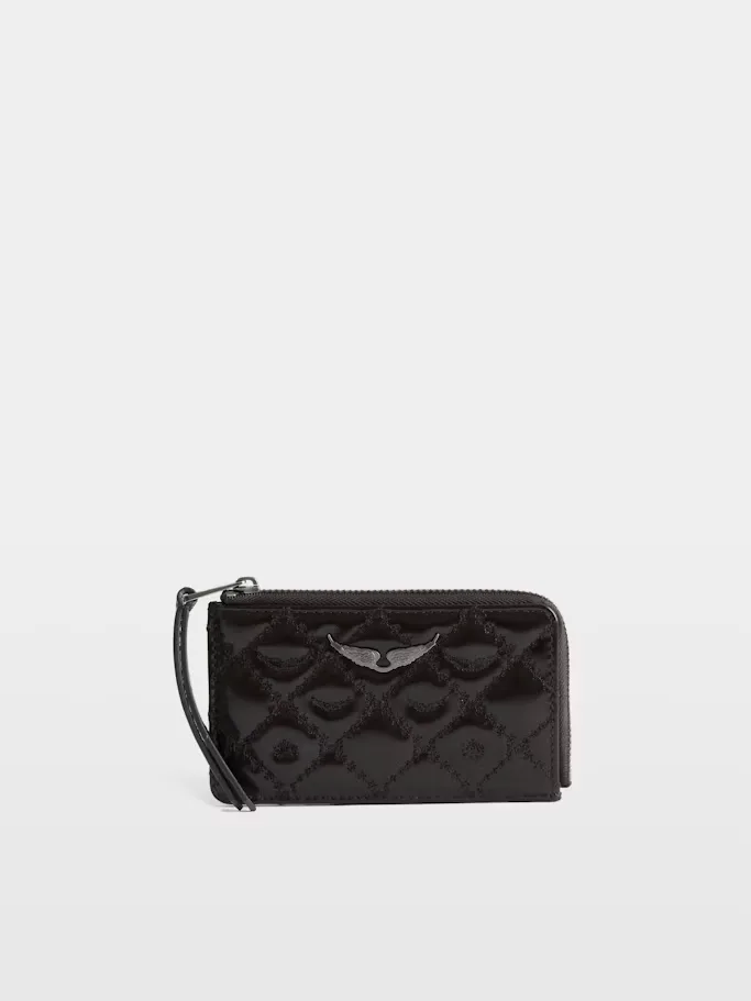 ZV Card Vintage Monogram Cardholder by Zadig & Voltaire