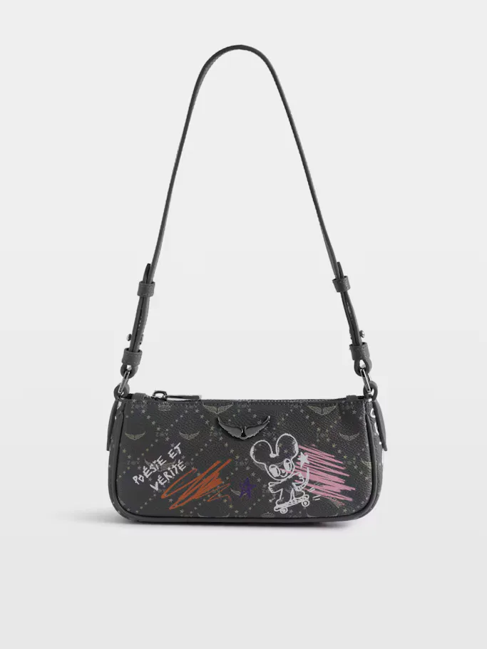 Z Pocket Monogram Tag Clutch by Zadig & Voltaire