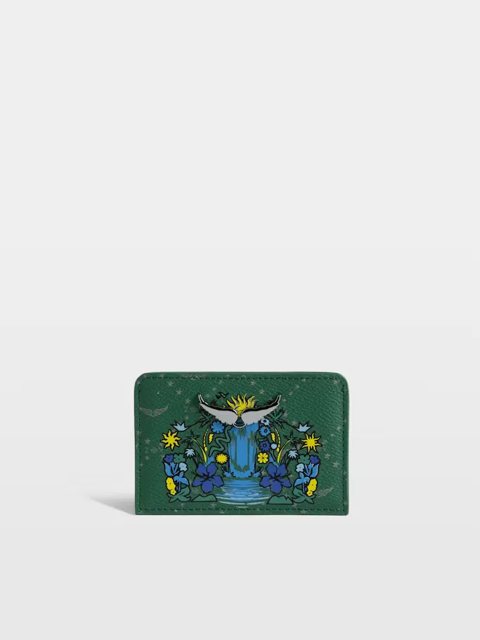 ZV Pass Monogram Card Holder by Zadig & Voltaire
