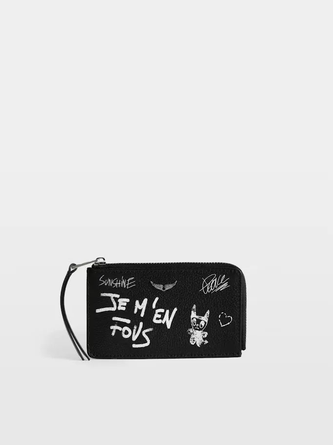 ZV Card Arty Tag Card Holder by Zadig & Voltaire