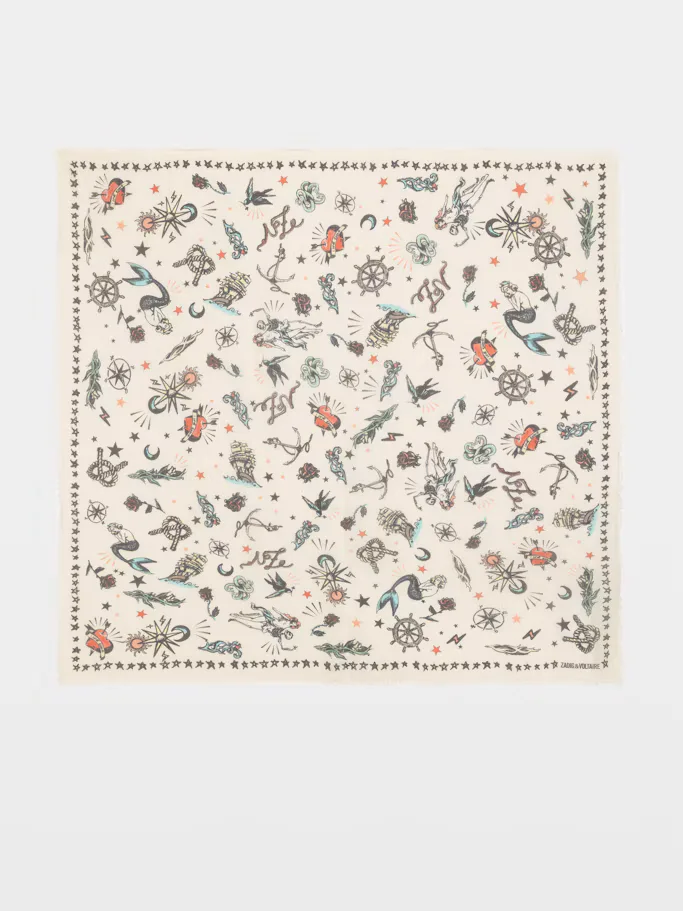 Kerry Tattoo Scarf