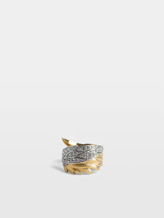 Rock Feather Ring by Zadig & Voltaire