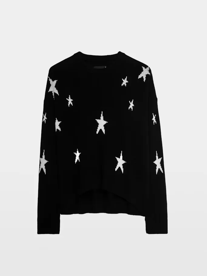 Markus Stars Cashmere Sweater by Zadig & Voltaire