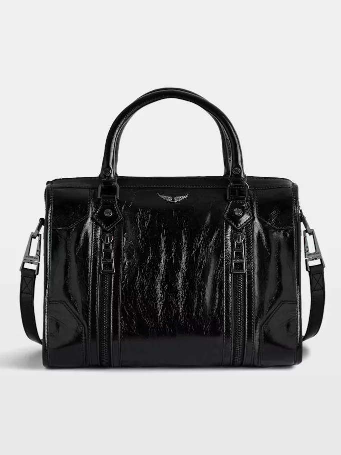 Sunny Medium #2 Vintage Patent Bag by Zadig & Voltaire