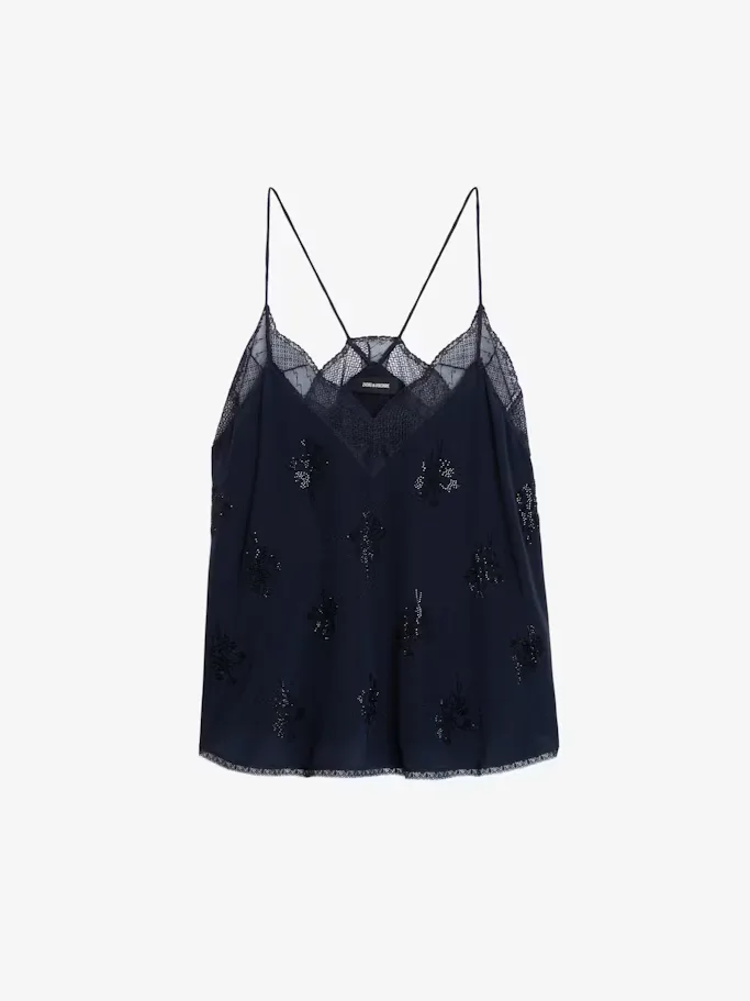 Christy Diamant Silk Camisole by Zadig & Voltaire