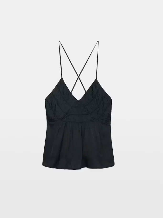 Cayonne Satin Camisole by Zadig & Voltaire