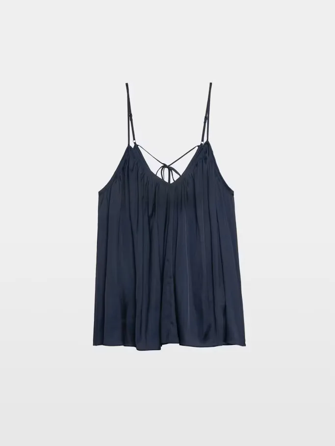 Cym Satin Pleated Camisole by Zadig & Voltaire