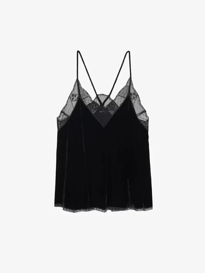 Christy Velvet Camisole by Zadig & Voltaire