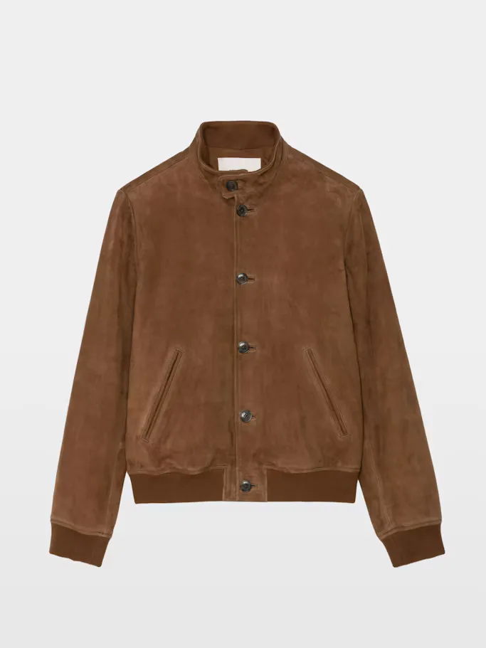 Lonni Suede Leather Jacket by Zadig & Voltaire