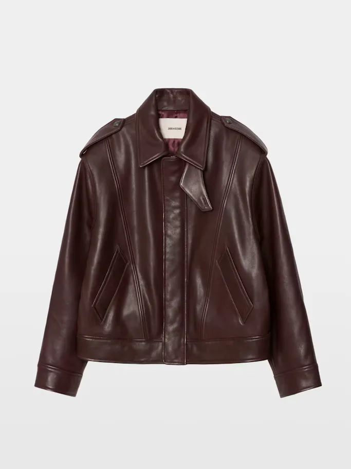 Kimo Leather Jacket by Zadig & Voltaire
