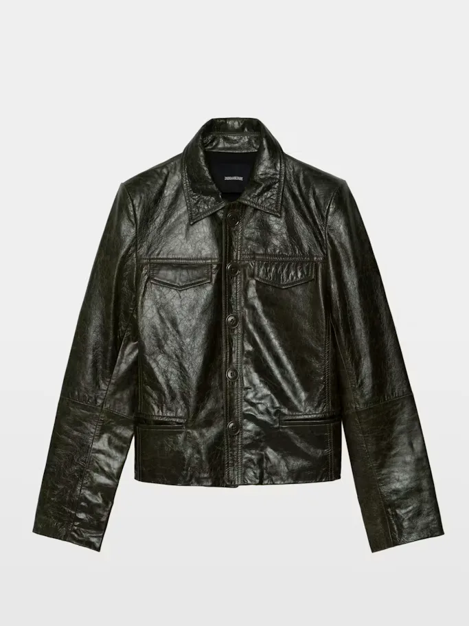 Liam Leather Jacket by Zadig & Voltaire
