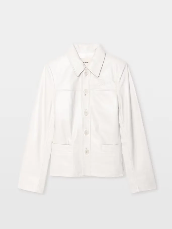 Liamys Leather Jacket by Zadig & Voltaire