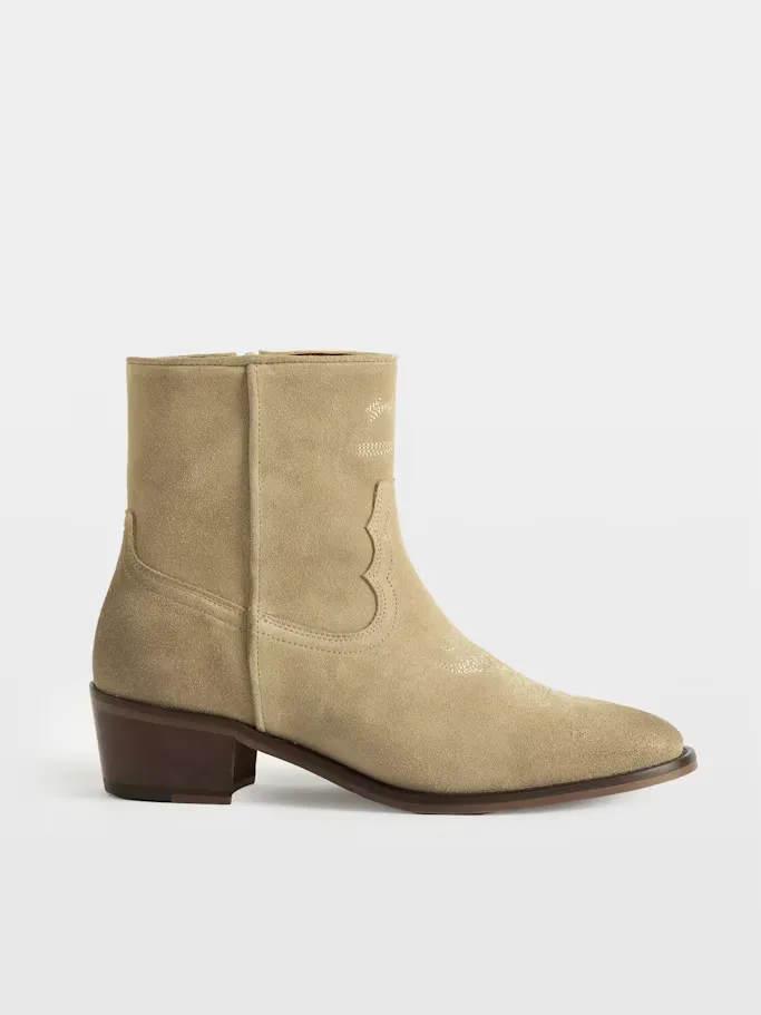 Tex Low Suede Boots by Zadig & Voltaire
