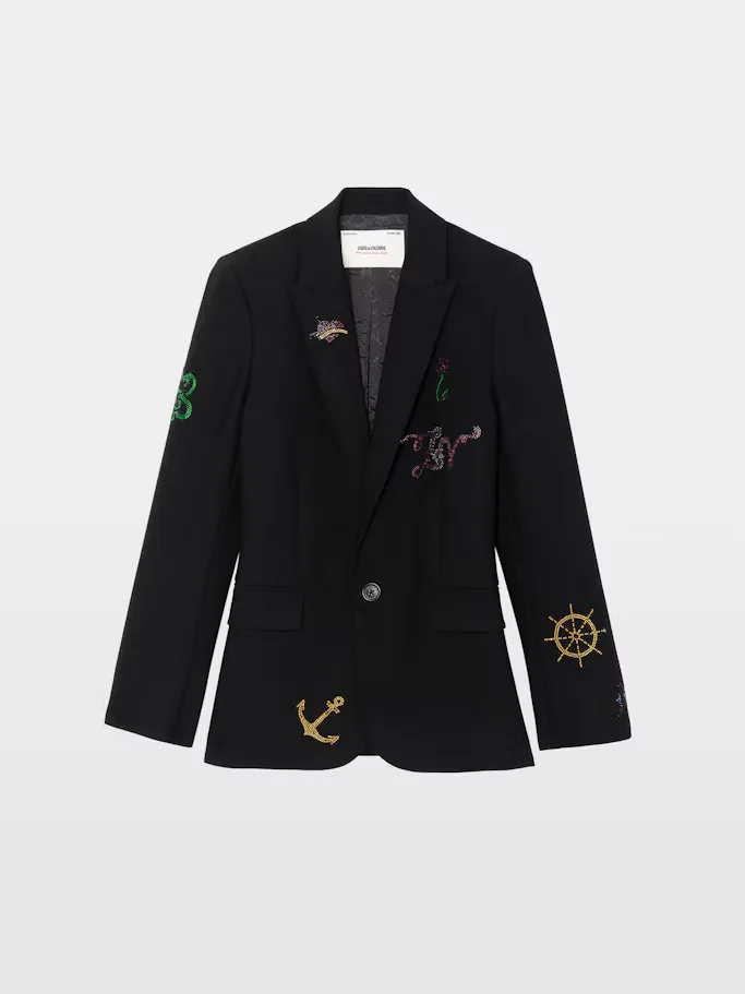 Valse Embellished Blazer by Zadig & Voltaire