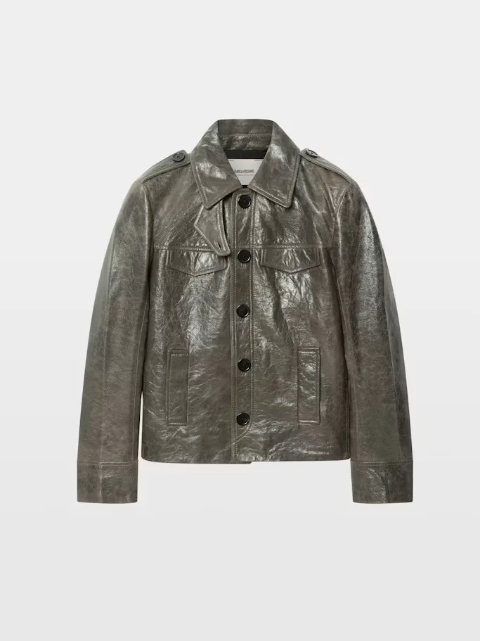 Veram Jacket Leather by Zadig & Voltaire