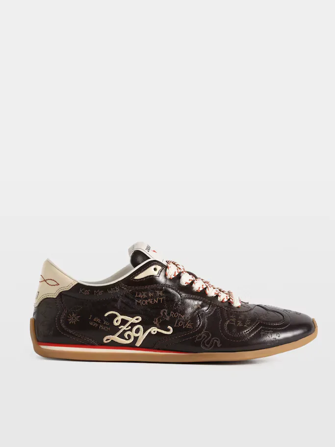 ZV Dance Vintage Laser Sneakers by Zadig & Voltaire
