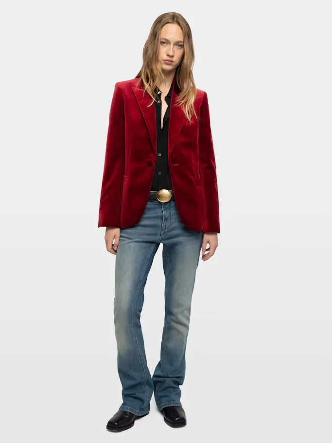Vavy Velvet Blazer by Zadig & Voltaire