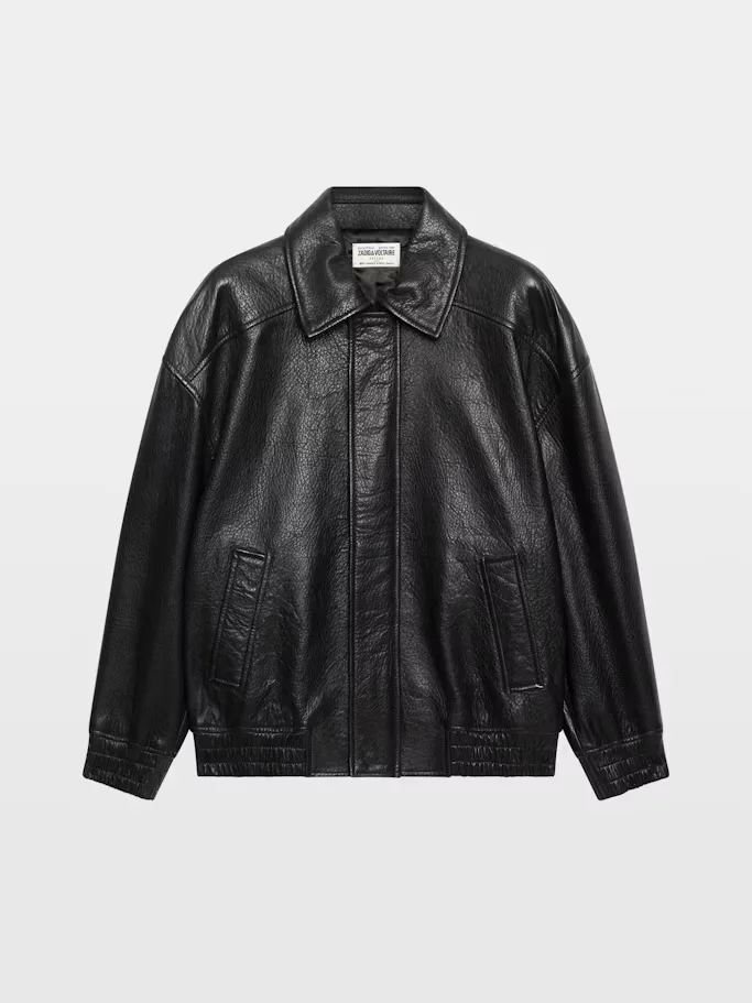 Loriand Leather Jacket by Zadig & Voltaire