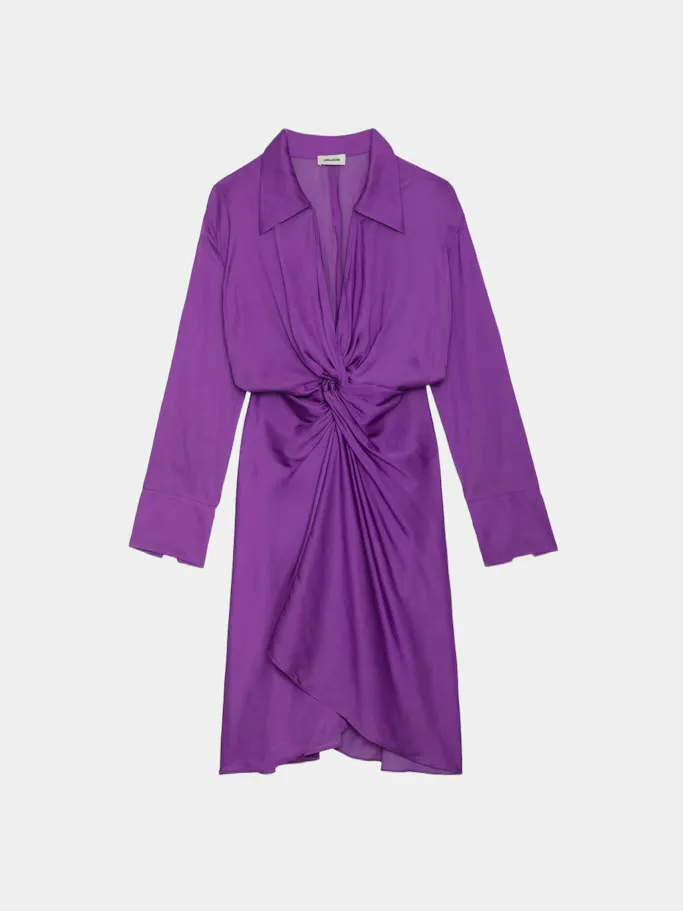 Rozo Satin Dress by Zadig & Voltaire