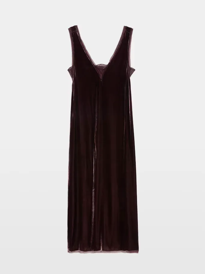 Renzo Velvet Dress by Zadig & Voltaire