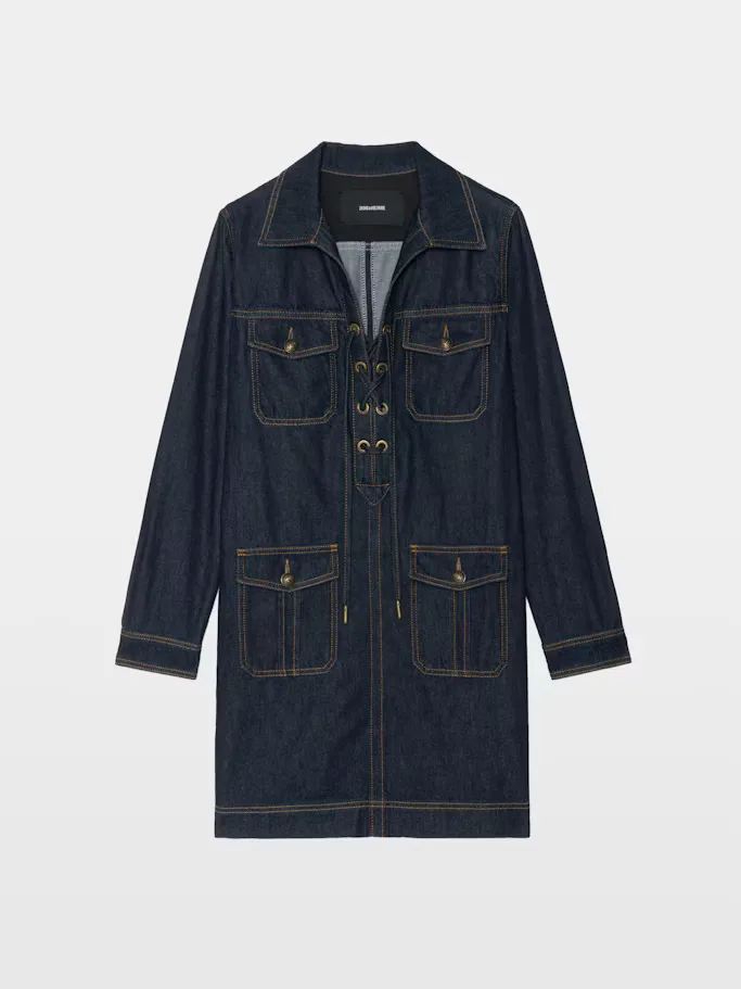 Remacha Denim Dress by Zadig & Voltaire