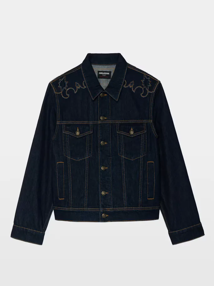 Bases Western Denim Jacket by Zadig & Voltaire