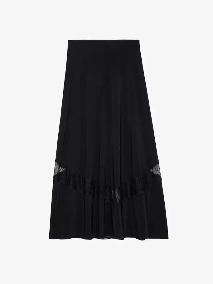 Jaylal Silk Skirt by Zadig & Voltaire