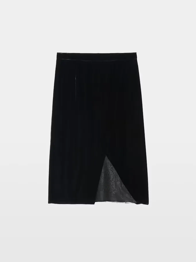 Julen Velvet Skirt