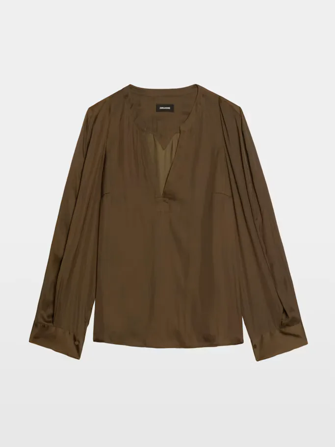 Torny Satin Tunic by Zadig & Voltaire