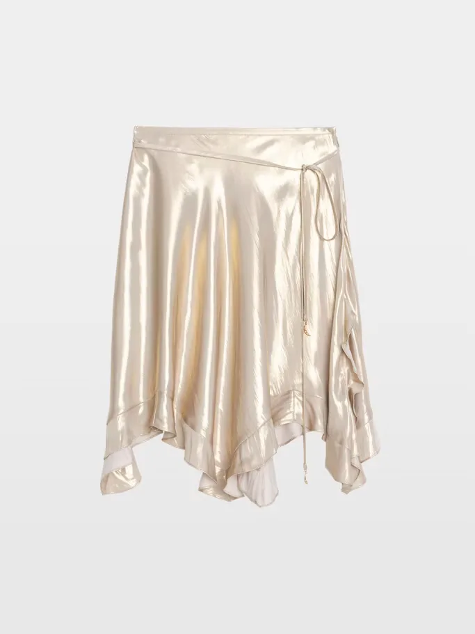 Jetos Satin Skirt by Zadig & Voltaire